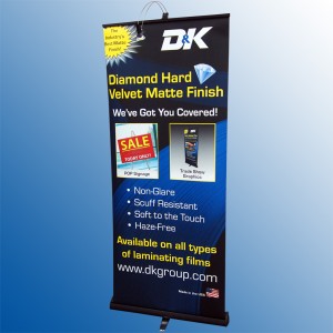 retractable banner stand