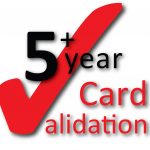 5 year card validation