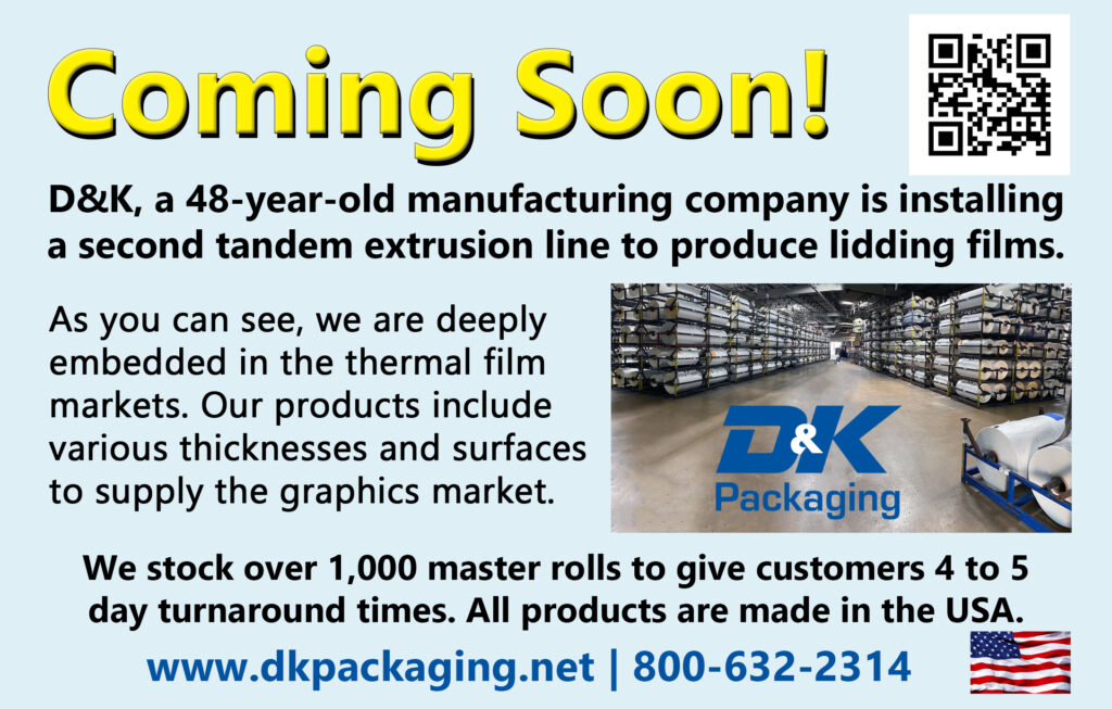 D&K Packaging Advertisement